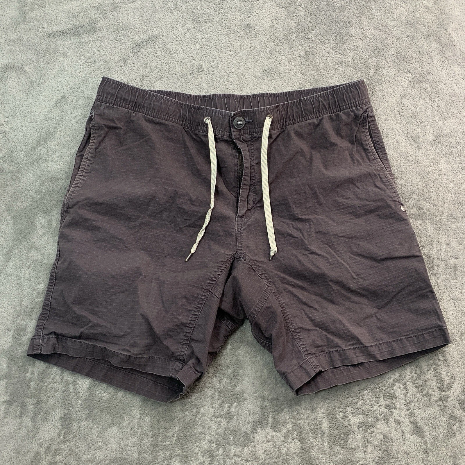vuori v370 ripstop organic cotton drawstring hiking outdoor flaw shorts