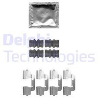 LX0536 Delphi ZubehöRsatz, Scheibenbremsbelag FüR CitroËN,Ds,Peugeot,Toyota