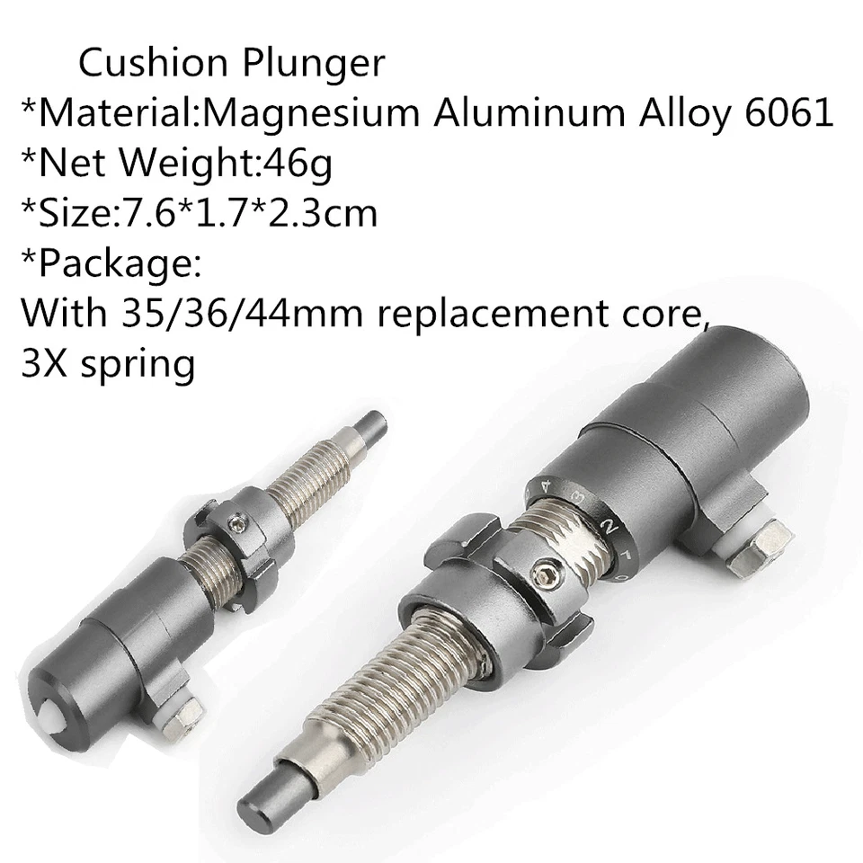 Magnetic Arrow Rest Cushion Plunger Set Archery Recurve Bow Pressure Target - Image 3 of 4