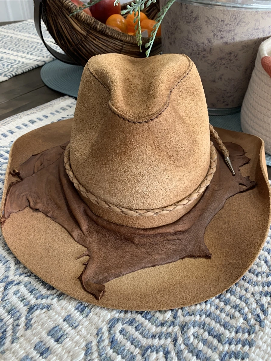 Duke Felt | Mens Brown Cowboy Hat | Leather Hat Band by American Hat Makers