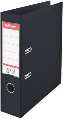 Esselte Plastik Ordner No.1 Power DIN A4 Rückenbreite: 75 mm schwarz