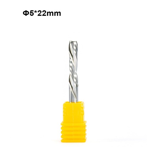Shank 4 5 6 8 10mm AAA Two Flute CNC Bits Down End mill Wood MDF Milling Cutter - Picture 7 of 14
