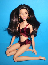 %***Barbie Lea*Made To Move*Hand-Arm-Brust-Bein-Fuß-Gelenke*Mit Dessous***%
