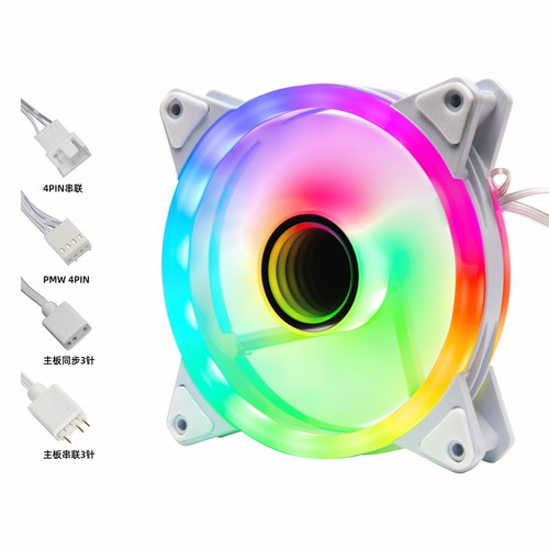 Chassis fan, second-generation fan, computer CPU cooling fan - Afbeelding 9 van 30