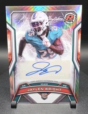 ✍️🏼 #RRS-JWR Jaylen Wright 2024 Topps Resurgence Rookie Refractor RC Auto Miami