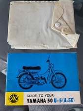 YAMAHA 50cc (U-5 & U-5E) original owners handbook - Exc Condition