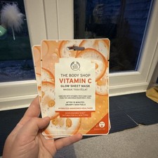 The Body Shop Vitamin C Hydrating Glow Sheet Face Mask 18ml