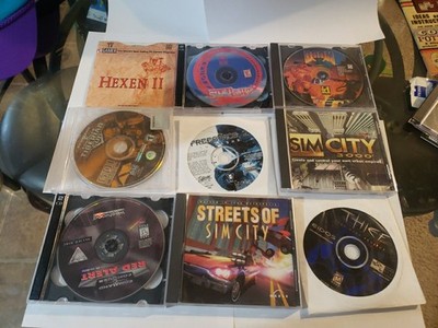 Vintage 90's 2000s Y2K Lot of 8 PC Computer Games CD-ROM Untested As Is 