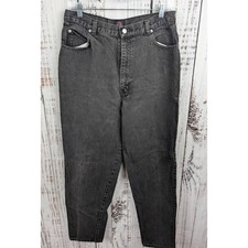 Sasson Jeans High-Waist Straight Women's Made in Mexico 15/16 Cotton Vintage 80s