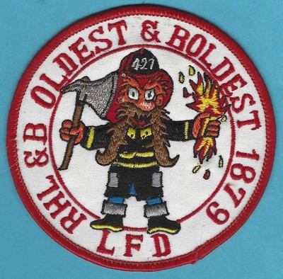 LYNBROOK NEW YORK RESCUE HOOK LADDER & BUCKET FIRE COMPANY PATCH