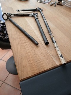 LAMPE GRAS Lot de pieces .