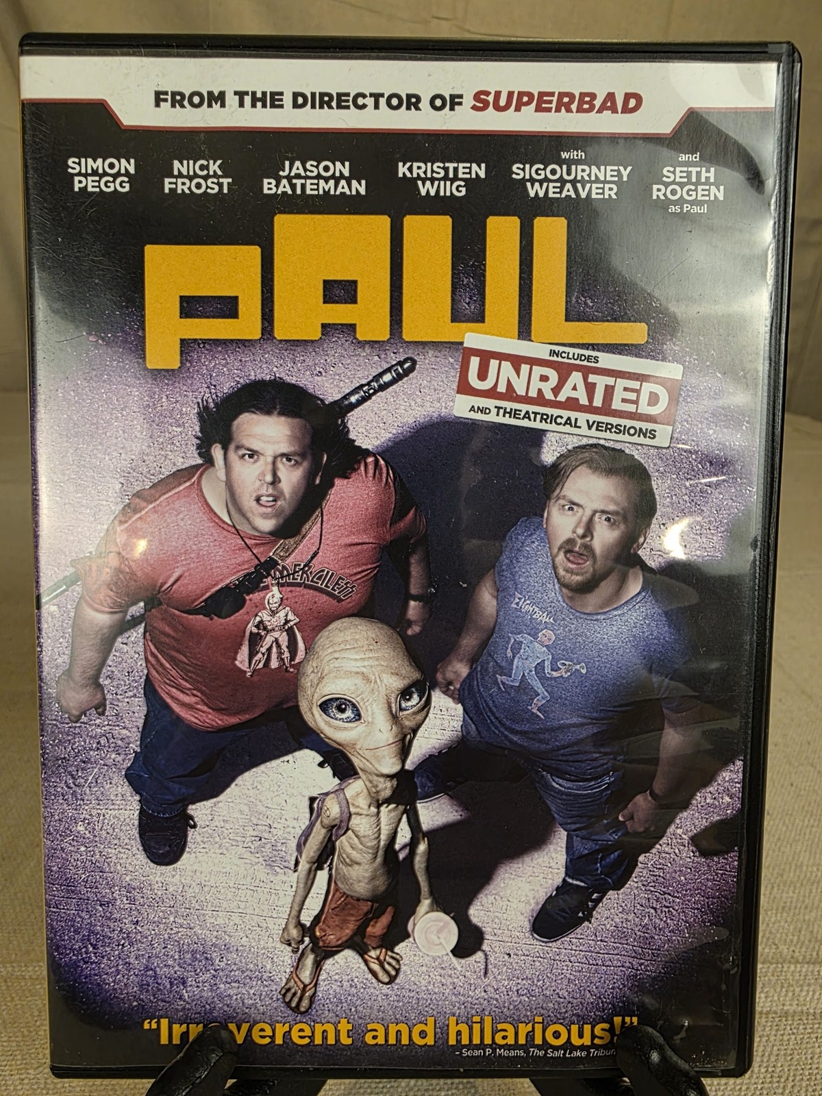 Paul DVD 2011 Unrated and Theatrical Versions Comedy Sci-Fi