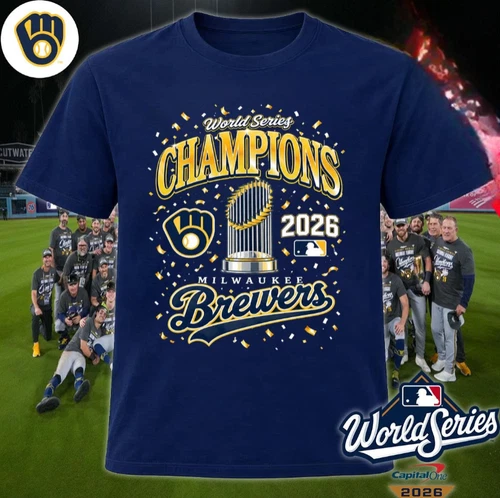 Brewers World Series Champions 2026 Shirt - product listing photo