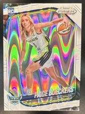 2025 Panini WNBA Prizm Paige Bueckers White Seismic #147 Dallas Wings
