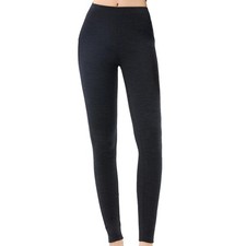 100 Merino Wool Leggings Womens Thermal Base Layer Pants Long Underwear Soft...