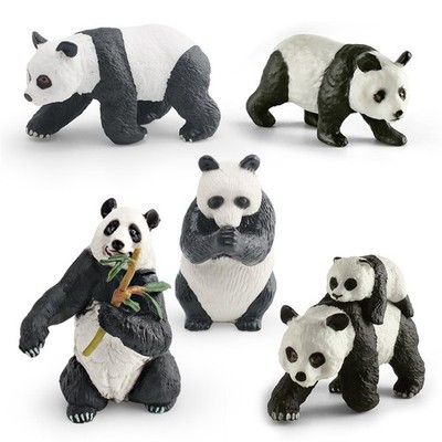 Toymany Panda Animal Figurine, Realistic, Collectible Hand-painted Toy US 2026
