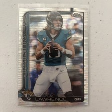 2025 Topps Chrome Trevor Lawrence Pulsar Refractor Jaguars #138