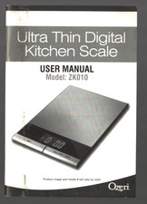 USER MANUAL: Ultra Thin Digital Kitchewn Scal...