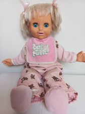 Baby Talk Galoob 1985.Bambola Rara.Parla OLANDESE.Funzionante.Bebi Mia