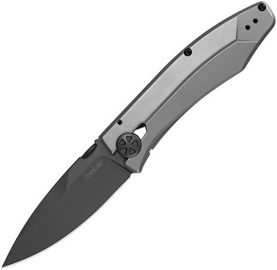 Kershaw Innuendo Framelock 8Cr13MoV Stahl Metallgriff Taschenmesser