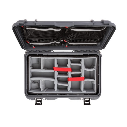 Nanuk 935 Case w/ Padded Divider & Mesh Lid Organizer – Rugged & Waterproof - Picture 3 of 14