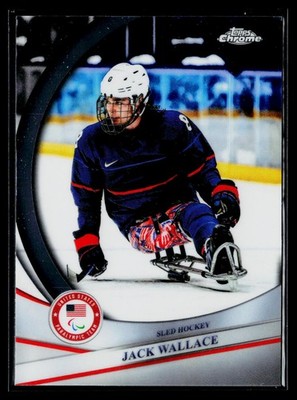 2026 Topps Chrome U.S. Winter Olympic #146 Jack Wallace