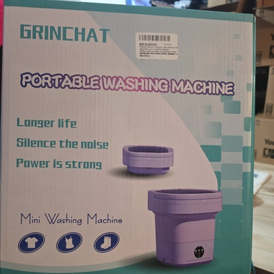 #ad #ad 15L Foldable Portable Mini Washer Small washing Machine for Small clothes $49.99