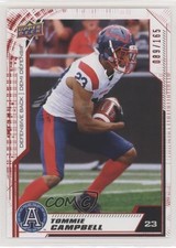 2020 Upper Deck CFL Red 89/165 Tommie Campbell #196 z6b