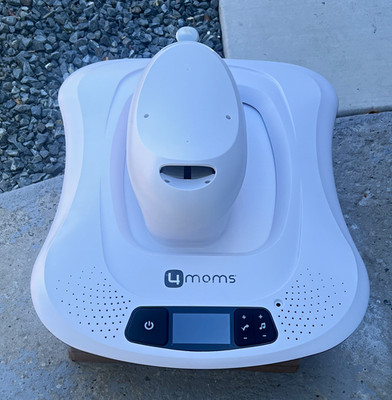 4moms mamaRoo Baby Swing Base/Control Unit, White, Music, Infant.