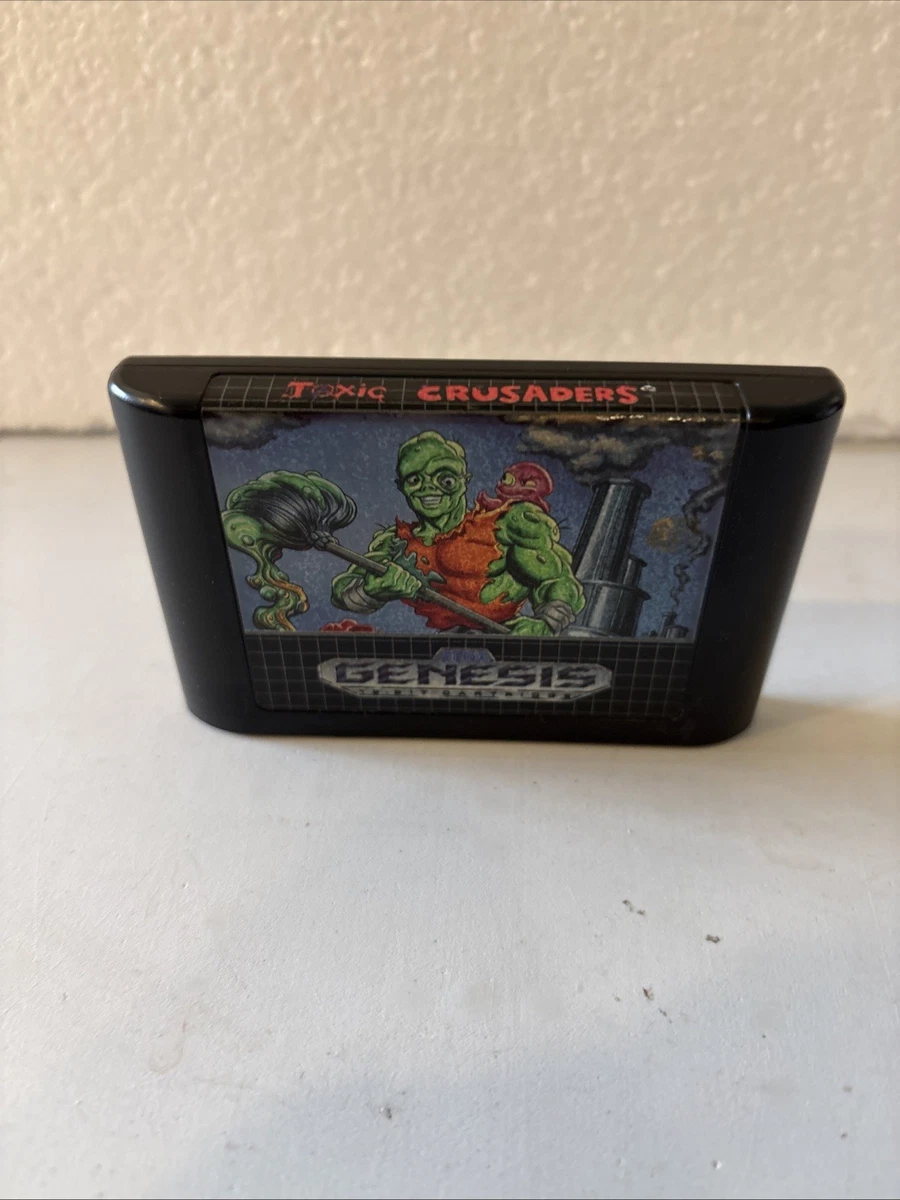 SEGA 1992 Released Video Games Toxic Crusaders for sale | eBay