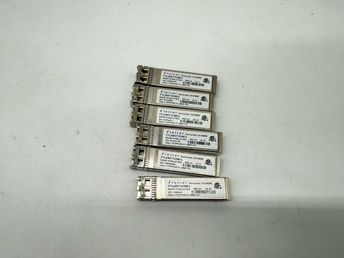 Lot of 6 FTLX8571D3BCL FINISAR EMULEX 10GE 850NM MMF SR OPT SFP+ TRANSCEIVER - 第 2/4 張圖片
