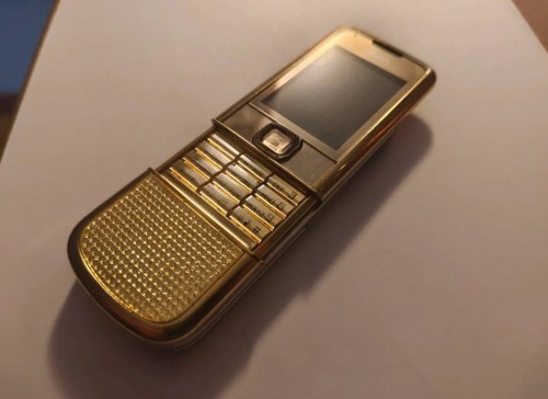 Nokia 8800-1 Gold Arte RM-233 4GB - Made in Finland - Classic Luxury - Tested