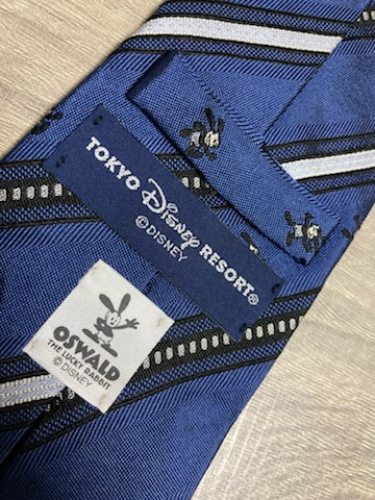 Oswald The Lucky Rabbit Tokyo Disney Resort Sea Limited Necktie Neck Tie JPN - Picture 4 of 4