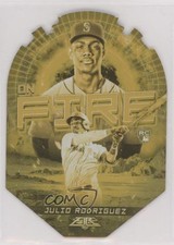 2022 Topps Fire En Fuego Gold Minted Julio Rodriguez #EF-30 0fx6
