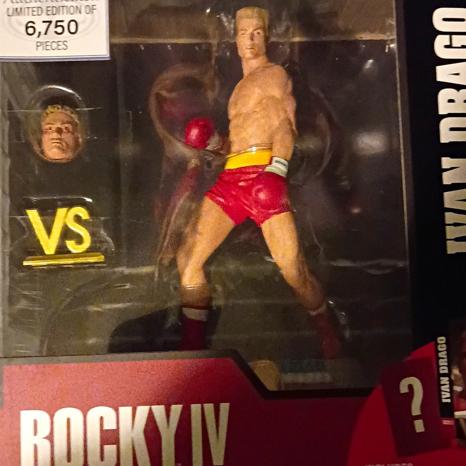 Ivan Drago Rocky IV Boxing Figure Limited Edition 6750, Original ...