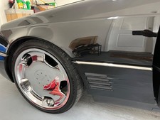 Lorinser style side panels (2) for 1993-1999 Mercedes C140, S500, CL500