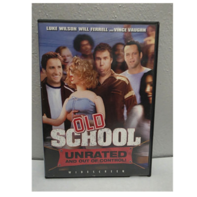 Old School Unrated Widescreen DVD Will Ferrell Comedy DreamWorks 2003