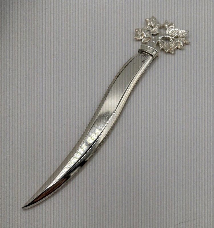 Vintage Starbucks Swing Tree Letter Opener Coffee Branch Sterling Silver Finish