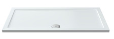 Nuie White Shower Tray / Rectangular Shower Tray 1600mm x 760mm