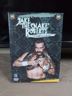 WWE: Jake 'The Snake' Roberts: Pick Your Poison (DVD, 2-Disc Set, 2005)
