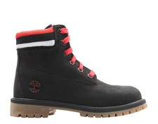 Big Kid's Timberland Premium 6 In. Boot Black Nubuck TB0A1UDG 001 - 5