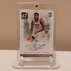 KARL ANTHONY TOWNS 2015-16 PANINI DONRUSS ROOKIE AUTO TIMBERWOLVES