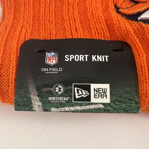 New Era Broncos Pom Beanie Strick Fleece gefüttert NEU - Bild 5 von 8