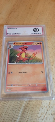 2026 POKEMON ASCENDED HEROES #021/217 CHARMELEON TGC 10 Gem Mt