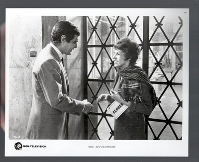 Appointment 8''x 10'' Still Omar Sharif Paola Barbara Psychological Drama-Romance