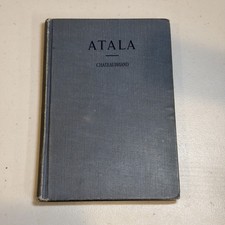 1919 Atala Chateaubriand French Novel Brentano’s HC Timothy Cloran Ed