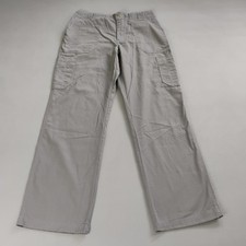 Carhartt Carpenter Cargo Pants Mens Size M Gray Canvas Flat Front