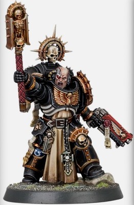 Chaplain 40k / Ordenspriester der Space Marines / NEU !