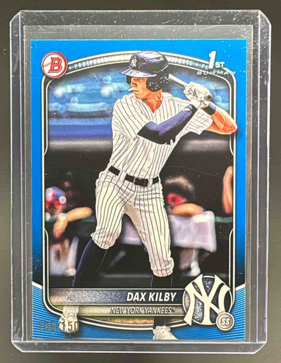 Dax Kilby 2025 Bowman Draft #BD-146 Blue Border 1st RC /150