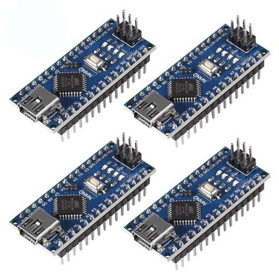 for 4PCS Nano V3.0 ATmega328P Nano Board CH340 5V 16M Microcontroller Board, ...